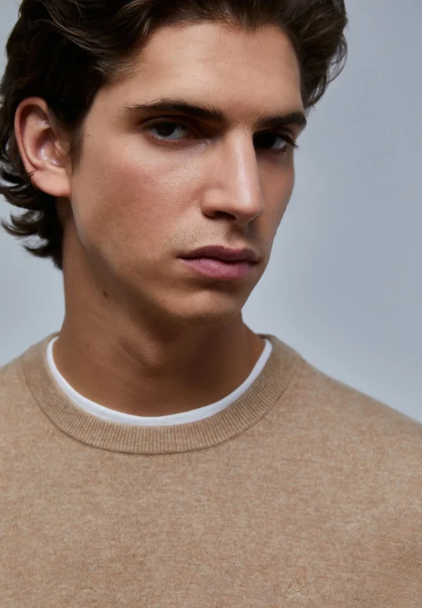 scalperscompany Jersey Cuello Redondo Calavera-Hombre Jerséis Y Cárdigans