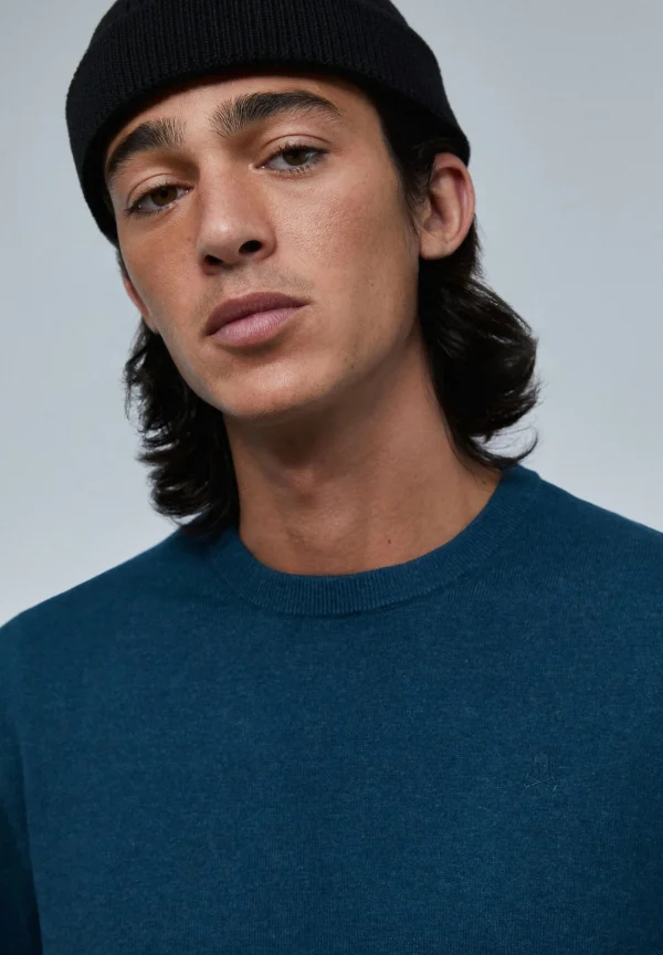scalperscompany Jersey Cuello Redondo Calavera-Hombre Jerséis Y Cárdigans