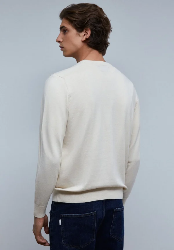 scalperscompany Jersey Cuello Redondo Calavera-Hombre Jerséis Y Cárdigans