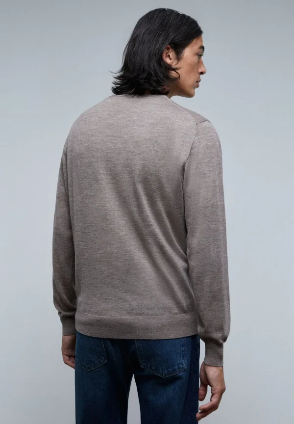 scalperscompany Jersey Cuello Redondo Calavera-Hombre Jerséis Y Cárdigans