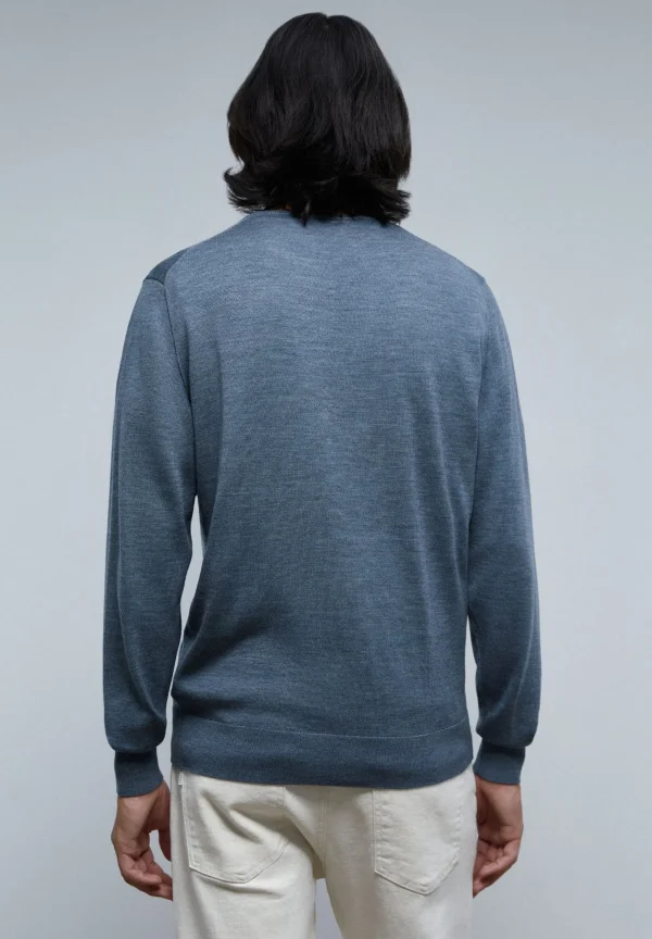 scalperscompany Jersey Cuello Redondo Calavera-Hombre Jerséis Y Cárdigans