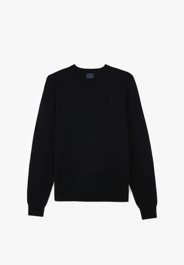 scalperscompany Jersey Cuello Redondo Calavera-Hombre Jerséis Y Cárdigans