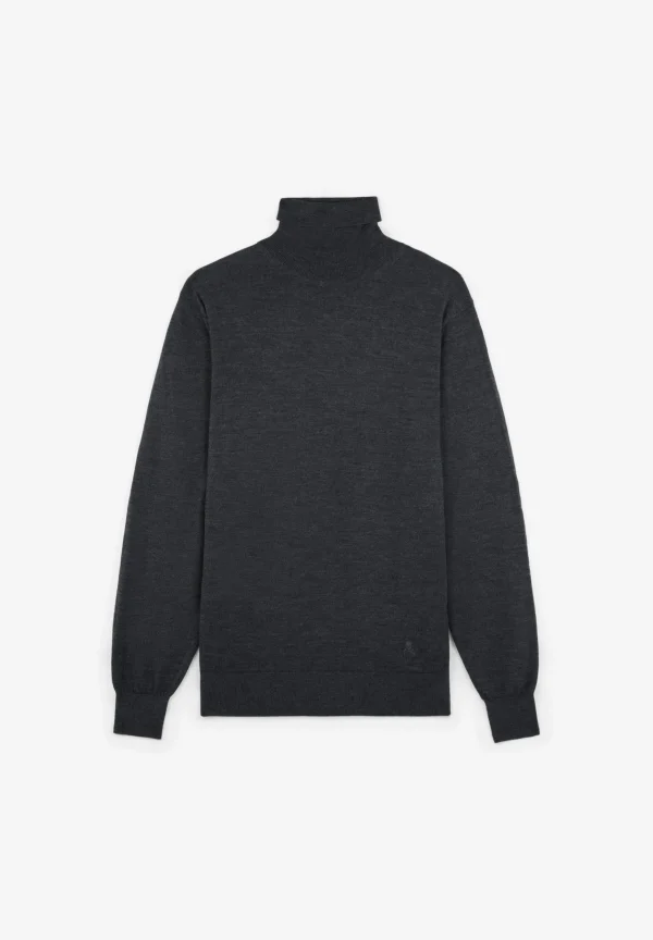 scalperscompany Jersey Cuello Vuelto Calavera Lana-Hombre Jerséis Y Cárdigans