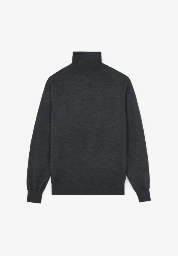 scalperscompany Jersey Cuello Vuelto Calavera Lana-Hombre Jerséis Y Cárdigans