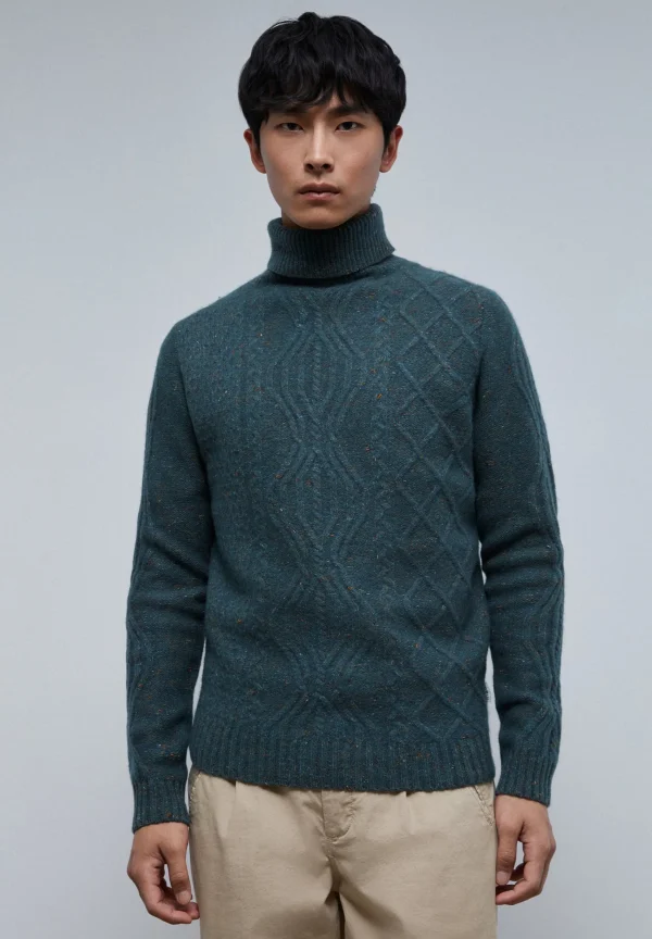 scalperscompany Jersey Cuello Vuelto Lana Merino-Hombre Jerséis Y Cárdigans