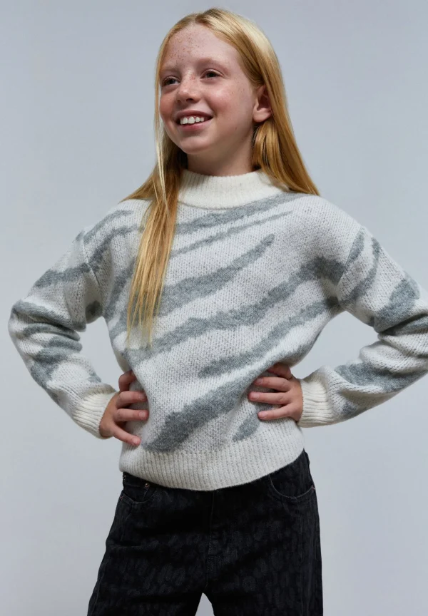 scalperscompany Jersey De Punto Animal-Niños Jerséis Y Cárdigans
