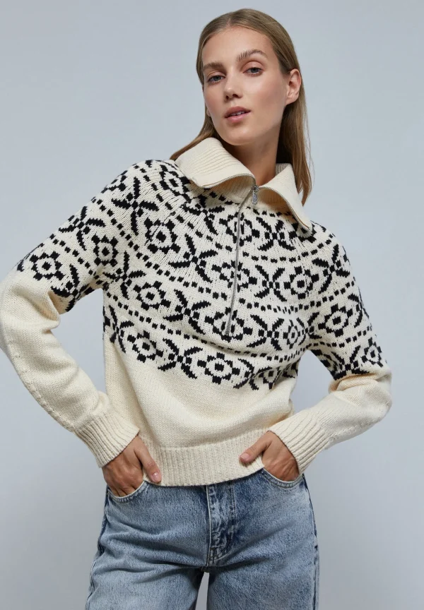 scalperscompany Jersey Detalle Motivos-Mujer Punto
