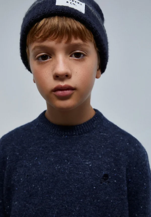 scalperscompany Jersey Jaspeado-Niños Jerséis Y Cárdigans