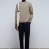 scalperscompany Jersey Mezcla Lana Cuello Redondo-Hombre Jerséis Y Cárdigans