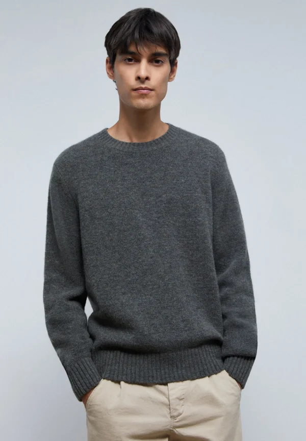scalperscompany Jersey Mezcla Lana Cuello Redondo-Hombre Jerséis Y Cárdigans