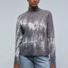 scalperscompany Jersey Mohair Tie Dye-Mujer Punto