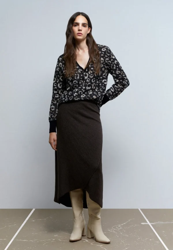 scalperscompany Jersey Punto Animal Print-Mujer Punto