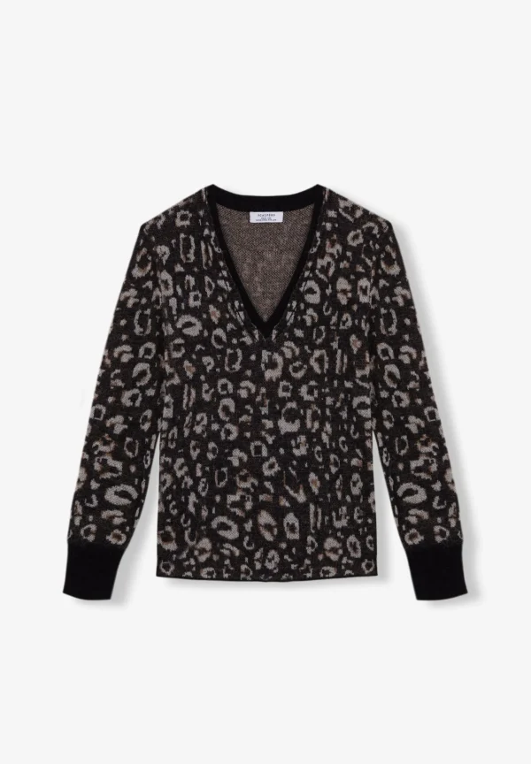 scalperscompany Jersey Punto Animal Print-Mujer Punto
