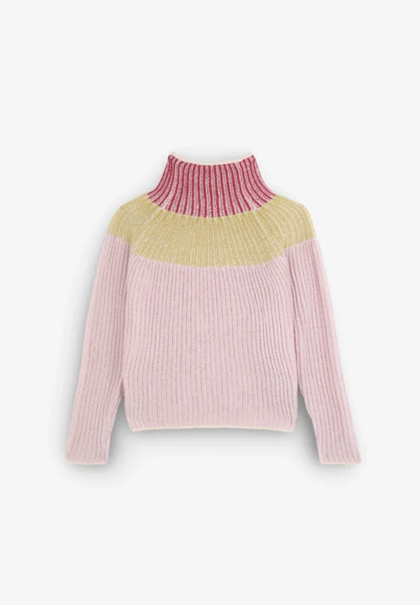 scalperscompany Jersey Punto Canale Tricolor-Niños Jerséis Y Cárdigans
