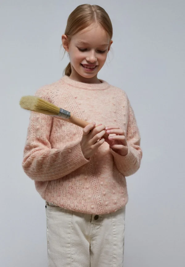 scalperscompany Jersey Punto Combinado-Niños Jerséis Y Cárdigans