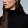 scalperscompany Jersey Punto Cuello Alto-Mujer Punto