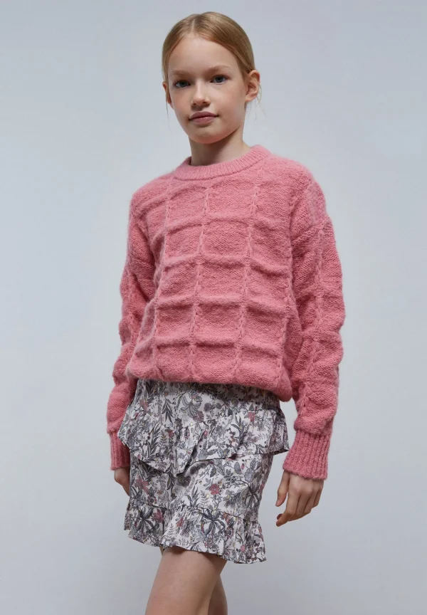 scalperscompany Jersey Punto Detalle Ochos-Niños Jerséis Y Cárdigans