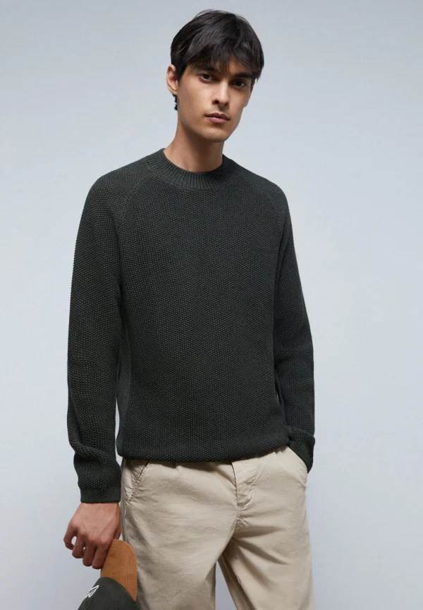 scalperscompany Jersey Punto Estructura-Hombre Jerséis Y Cárdigans