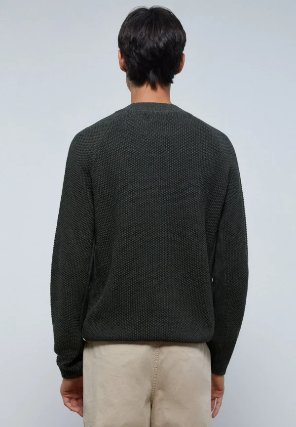 scalperscompany Jersey Punto Estructura-Hombre Jerséis Y Cárdigans