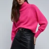 scalperscompany Jersey Punto Mohair Fluor-Mujer Punto