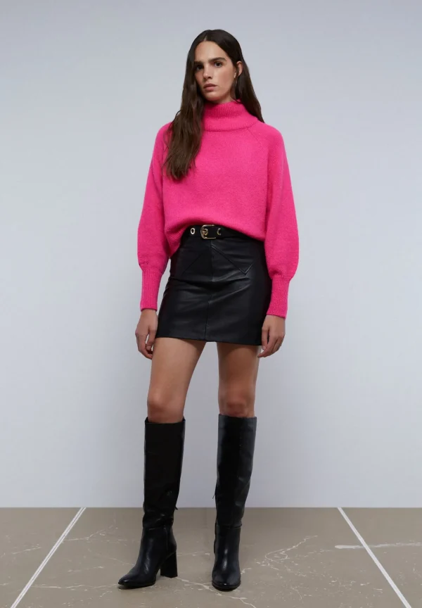 scalperscompany Jersey Punto Mohair Fluor-Mujer Punto