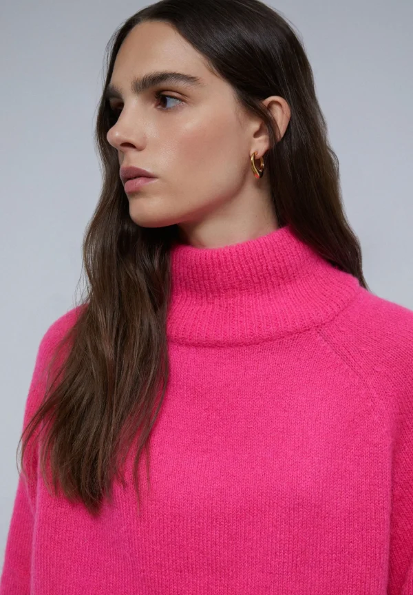 scalperscompany Jersey Punto Mohair Fluor-Mujer Punto