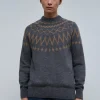 scalperscompany Jersey Punto Motivos-Hombre Jerséis Y Cárdigans