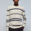 scalperscompany Jersey Punto Rayas Bicolor-Hombre Jerséis Y Cárdigans