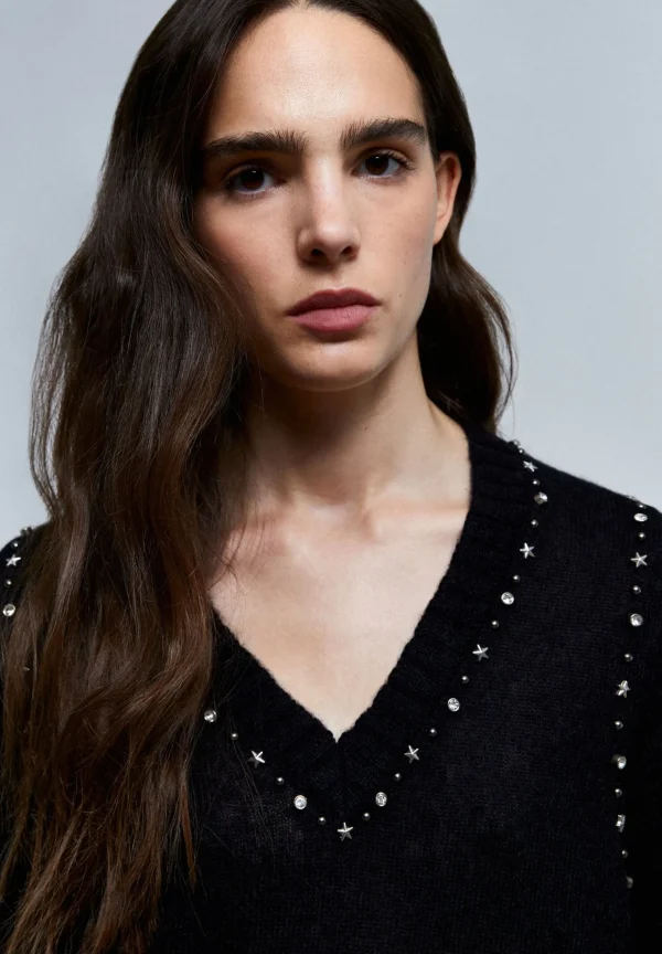 scalperscompany Jersey Punto Tachuelas-Mujer Punto