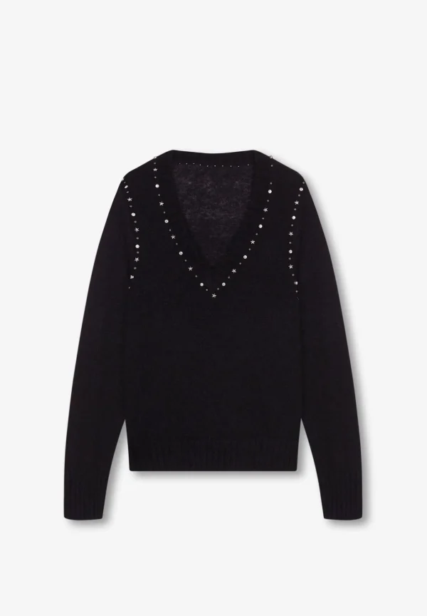 scalperscompany Jersey Punto Tachuelas-Mujer Punto