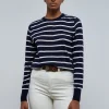 scalperscompany Jersey Rayas Punto Soft-Mujer Punto