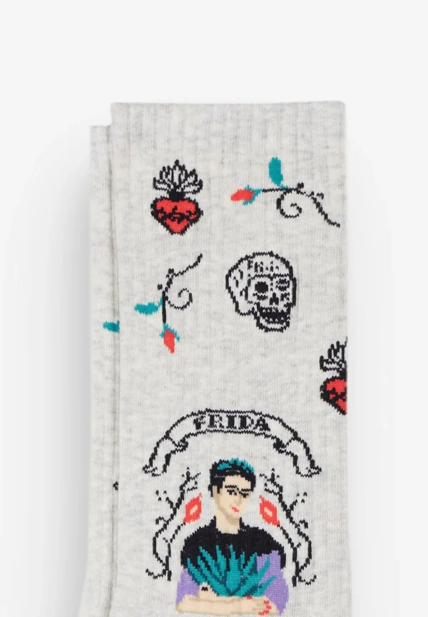 JIMMY LION | Calcetines Athletic Frida Viva Mexico-Hombre Calcetines