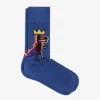 JIMMY LION | Calcetines Basquiat Pez Dispenser-Hombre Calcetines