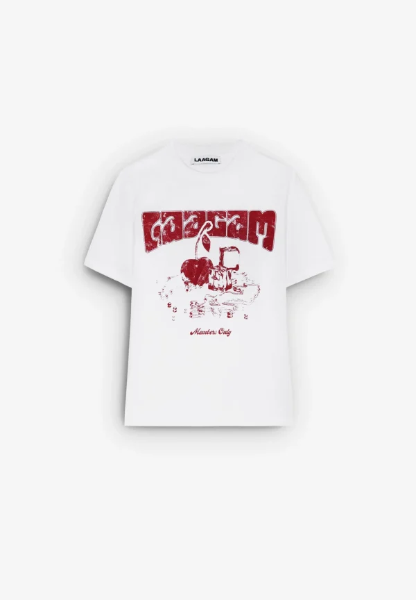 LAAGAM | Camiseta Logo-Mujer Camisetas Y Tops