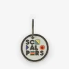 scalperscompany Llavero Circular Logo-Hombre Llaveros
