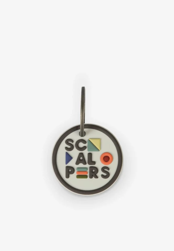 scalperscompany Llavero Circular Logo-Hombre Llaveros
