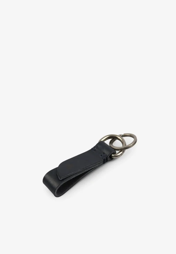 scalperscompany Llavero Piel Doble Hebilla-Hombre Llaveros