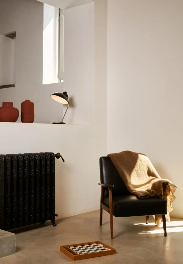 scalperscompany Manta Lana Cardada Flecos-Home Mantas