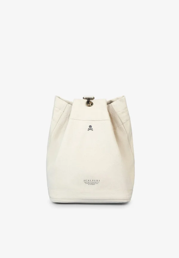 scalperscompany Mochila Lona Tipo Saco-Hombre Bolsas Y Mochilas