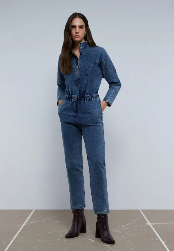 scalperscompany Mono Cremallera-Mujer Vestidos Y Monos