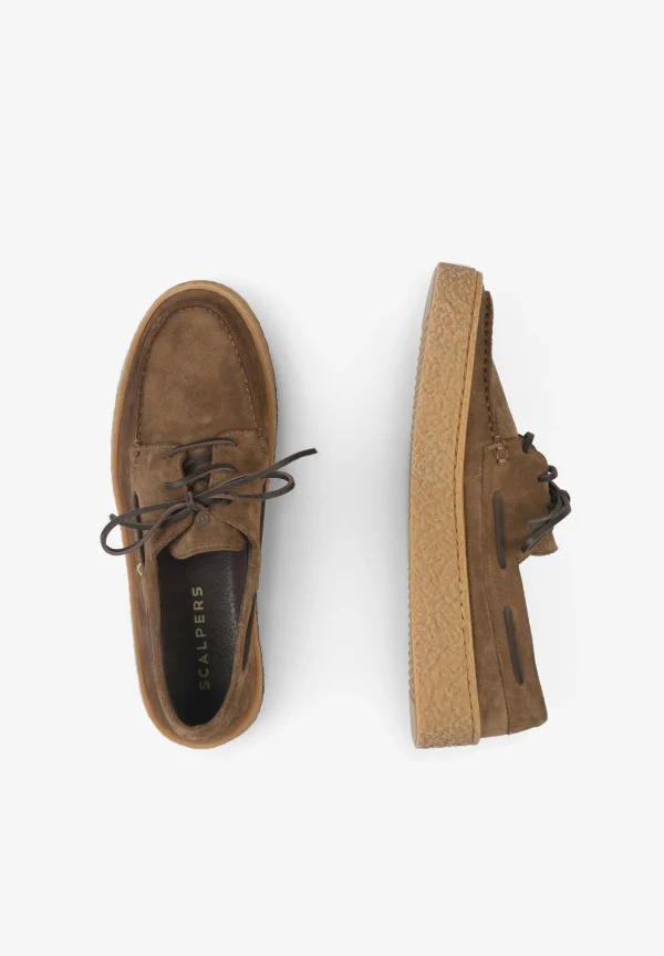 scalperscompany Nauticos Serraje Suela Ancha-Hombre Casual