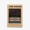 scalperscompany Pack Calcetines Moteados Navidad-Hombre Calcetines