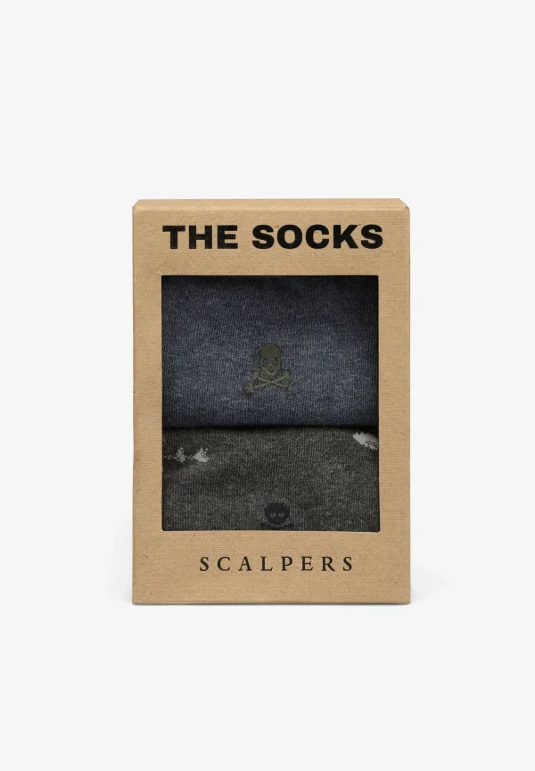 scalperscompany Pack Calcetines Navidad-Hombre Calcetines