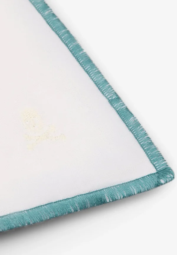scalperscompany Pack Servilletas Lino Borde Contraste-Home Manteleria