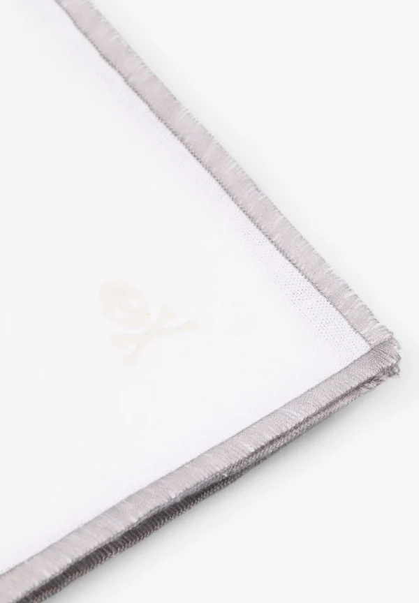 scalperscompany Pack Servilletas Lino Borde Contraste-Home Manteleria