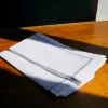 scalperscompany Pack Servilletas Lino Pespunte Contraste-Home Manteleria