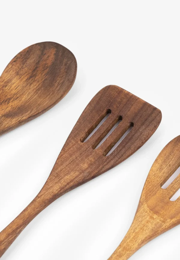 scalperscompany Pack Utensilios De Madera Calavera-Home Almacenaje Y Utensilios