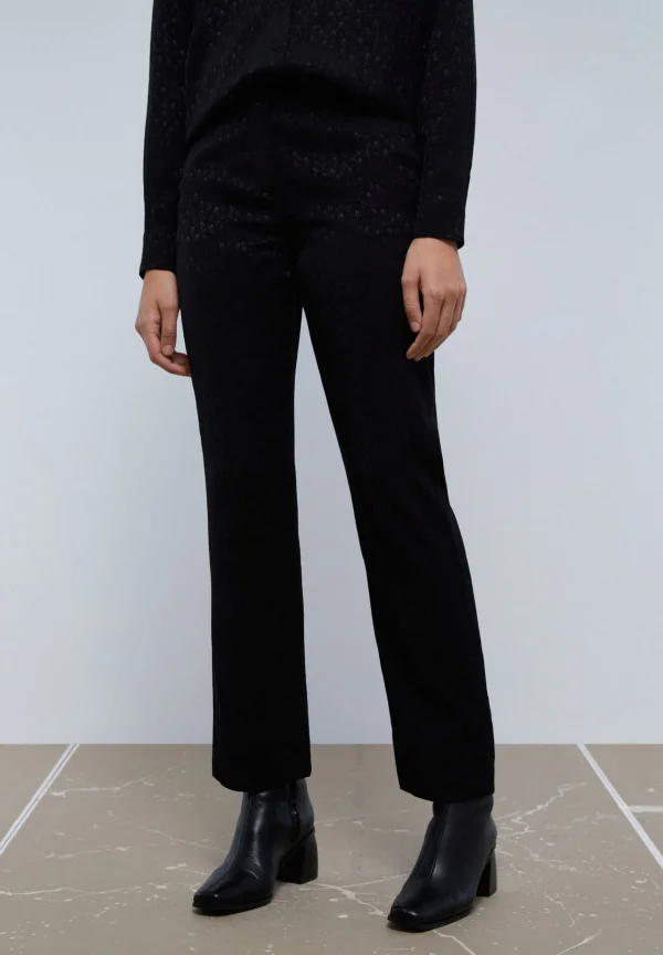 scalperscompany Pantalon Alto Skull Star-Mujer Total Look