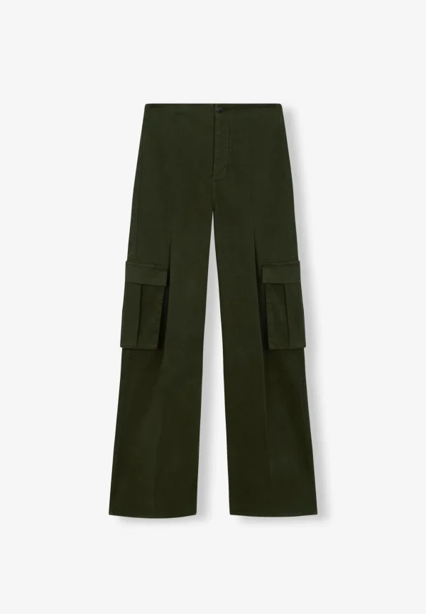 scalperscompany Pantalon Cargo Pinzas-Mujer Pantalones