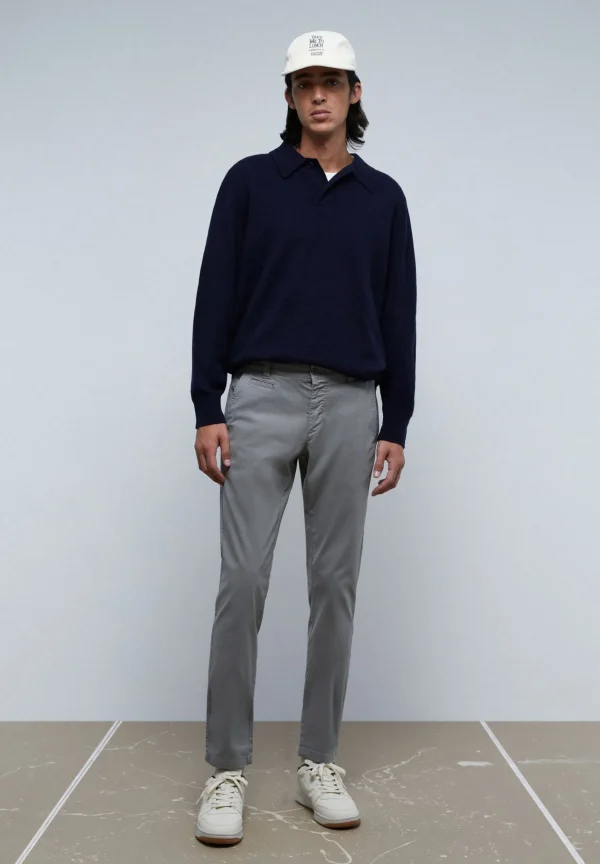 scalperscompany Pantalon Chino Casual-Hombre Pantalones